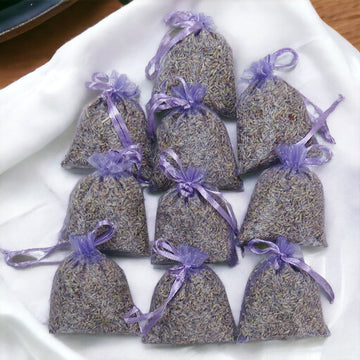 Lavender Buds Sachets Organza Bags