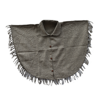 Woolen Fleece Poncho