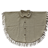 Woolen Fleece Poncho