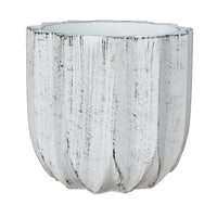 Large Ceramic Lotus Planter for Indoor Plants & Home Decor