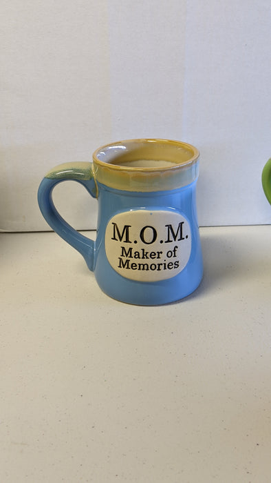 Ceramic Mug with a White Interior and Message