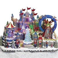 Resin North Pole Village