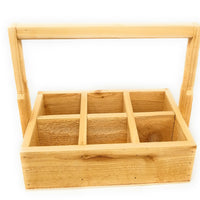 Wooden Basket - Perfect to give as gift and garden decor - Findlavender