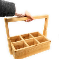 Wooden Basket - Perfect to give as gift and garden decor - Findlavender