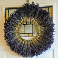 Handmade All-Natural Lavender Wreath -26" Size