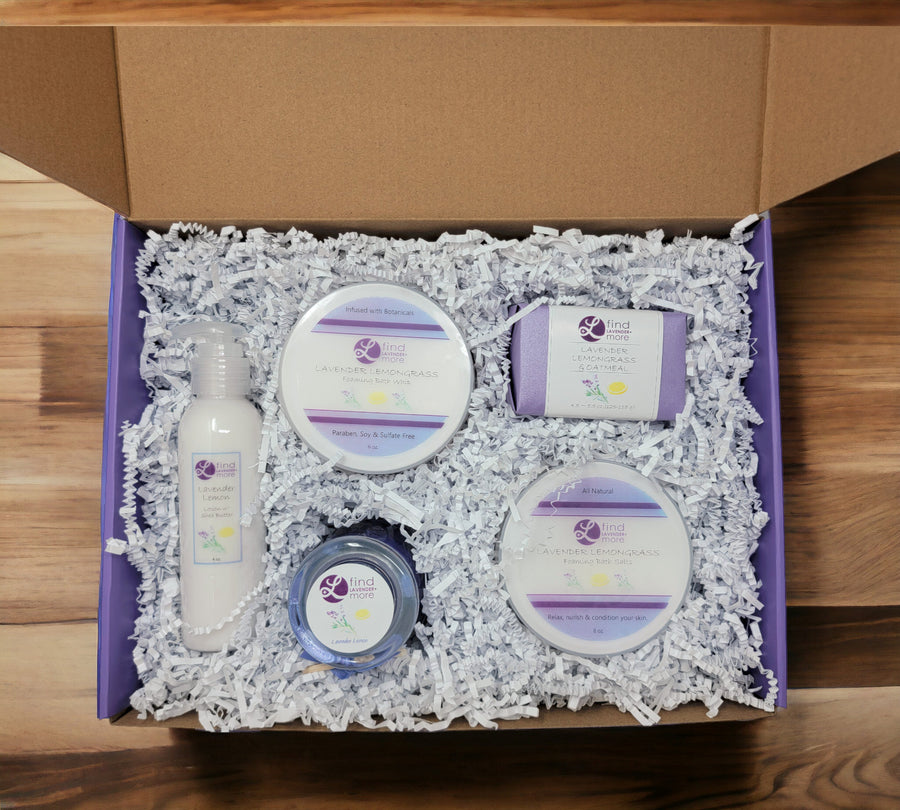 lavender plant gift set Lavender Gift Set Bundle with Plants and Hom