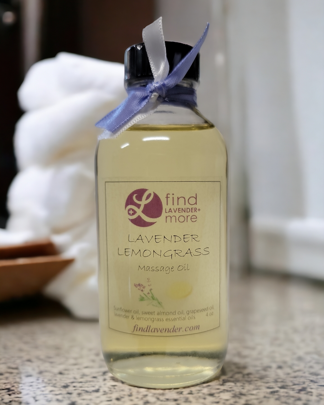 Lavender Massage Oil Natural Body Care Aromatherapy Essential Oil