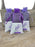 Fabric Sachet with Lavender Plant Detail