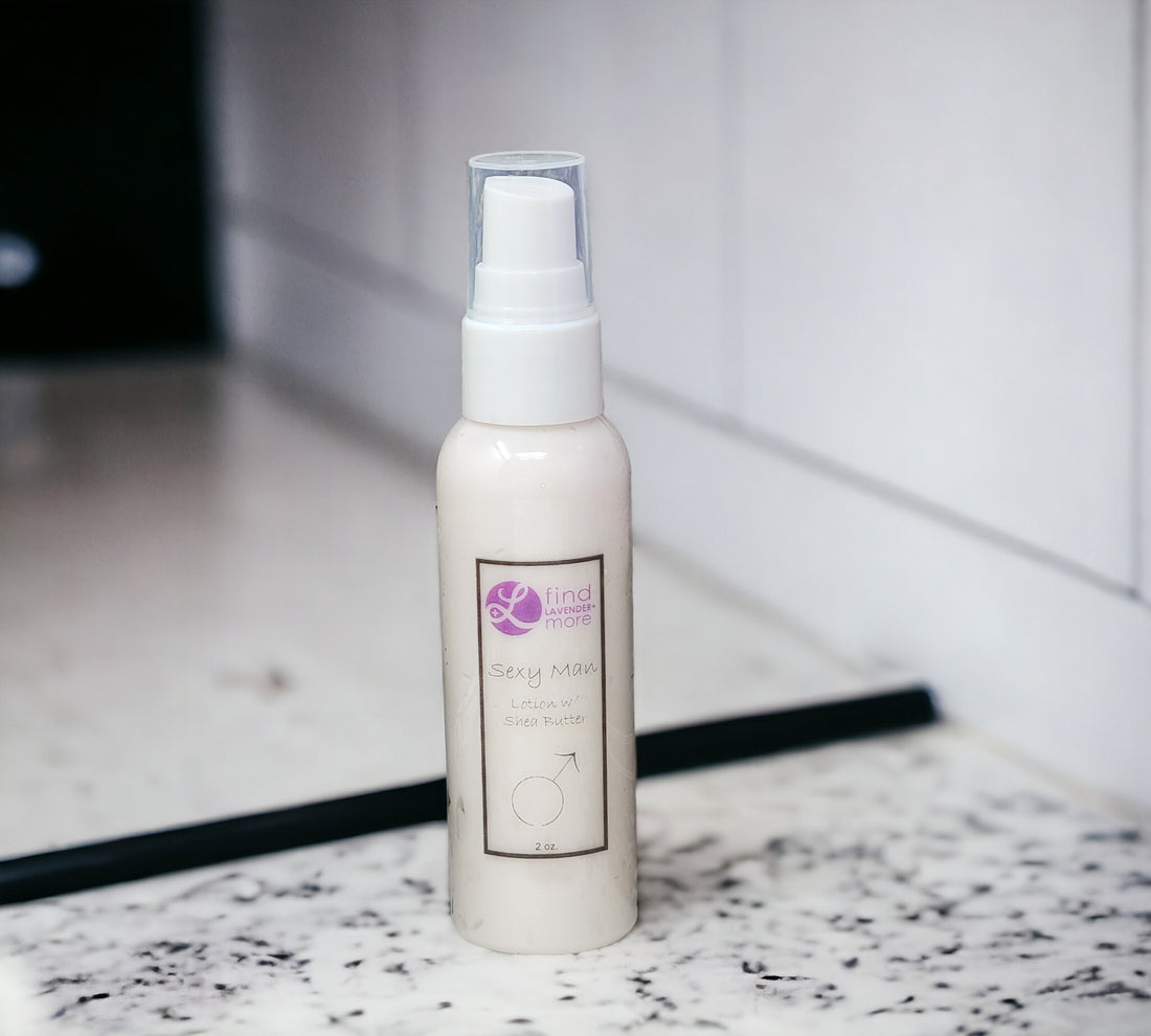 Lavender Shea Butter Lotion Natural Moisturizer Skincare