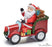 Santa Sitting in Truck Figurine