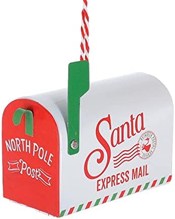 Santa Express Mailbox Ornament