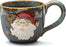 Large Santa Claus 30 Oz Christmas Soup Mug (4 Mugs)