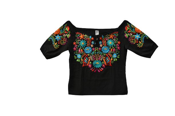 Off the Shoulder Traditional Hispanic Shirt