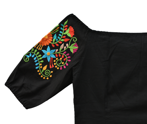 Off the Shoulder Traditional Hispanic Shirt