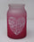 Pink Ombre Heart Vase