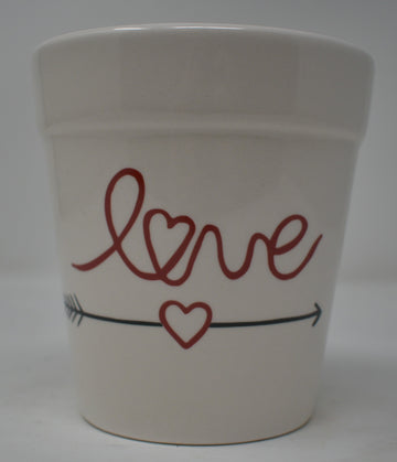 Love Ceramic Planter