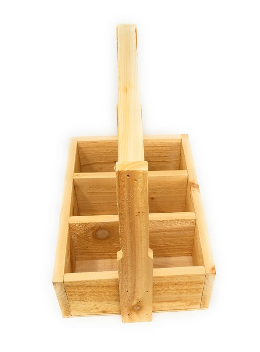 Wooden Basket - Perfect to give as gift and garden decor - Findlavender