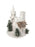 Lighted Church with Steeple and Trees
