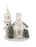 Lighted Church with Steeple and Trees