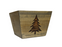 Rustic Style Plantar with Tree